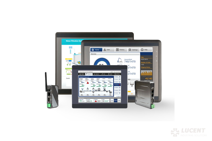 HMIs supplied by Lucent Industrial Solutions — UAE